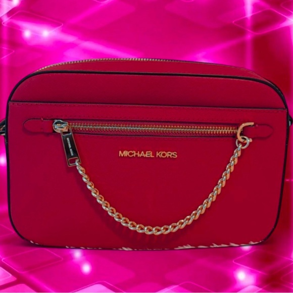 Hot Pink Michael Kors Crossbody - Picture 1 of 7